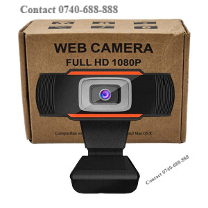 Plug & Play 1080P Wide-Angle HD Webcam With Noise-reduction MIC Laptop Computer Camera