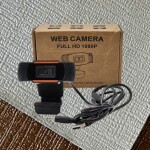 High Definition 1280 X 1080 HD USB Computer  Web Cam Camera With Microphone for PC Laptop, Desktop