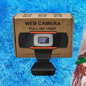 Wide Angle Streaming 1080P Full HD Webcam with Microphone for Desktop, USB Computer Camera