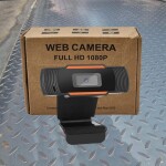 Plug and Play 1080P Full HD Webcam with Microphone for Desktop, USB Computer Camera