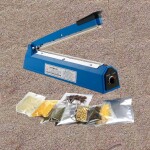 Long Handle, Easy to Use 200MM Plastic/PE PP Bags Impulse Heat Sealer