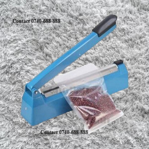 Hand Operated 200MM Impulse Manual Plastic Bags , PE PP Bags Heat Sealer Sealing Machine