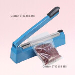 Durable  Quality 200mm Impulse Manual Plastic Bags , PE PP Bags Heat Sealer Sealing Machine