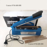 Portable 200MM Manual Impulse Polythene Bag  Plastic/PE PP Bags Sealing Machine Heat Sealer