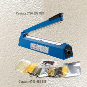 Portable Handheld 200MM Impulse Manual Plastic Bags , PE PP Bags Heat Sealer Sealing Machine