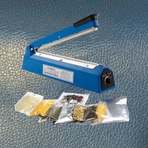 Household, Supermarkets, Kitchen or Stores 200MM Impulse Heat Sealer PE/PP films/bags Sealing Machine