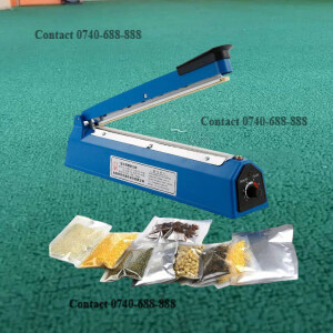 Low Power Consumption 200MM Manual Impulse Polythene Bag  Plastic/PE PP Bags Sealing Machine Heat Sealer