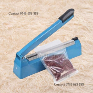 Household & Supermarkets 200MM Impulse Manual Plastic Bags , PE PP Bags Heat Sealer Sealing Machine