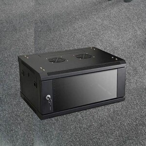 Lockable 4U Deep Wall Mount Data Cabinet Server Rack Enclosure