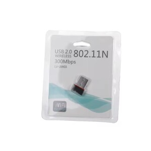 Rtl8192eu Chipset, Omni-Directional  USB 300Mbps Wi-Fi Adapter Dongle