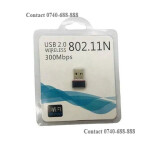 300Mbps High Data Transfer Rate Mini Wireless USB  Wifi Adapter Dongle