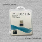 High Quality Mini Wireless USB 300Mbps Data transfer speed Wifi Adapter Dongle