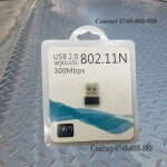 Portable Mini Size Wireless PC / Laptop USB 300Mbps Wifi Adapter Dongle