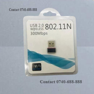 Nano Technology 300Mbps Connectivity Speed Mini Wireless Wi-Fi Network Adapter Dongle