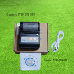 Large-Battery Capacity Handheld Mini 58mm Portable Mobile Bluetooth Small Thermal Receipt Printer