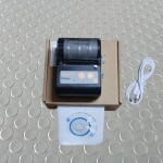 Logo Print, Barcode Print Mini Portable 58MM Mini Bluetooth Thermal Receipt Printer