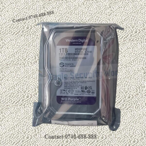 High Quality 1TB (1 terabyte) Storage Capacity Western Digital WD Purple Surveillance Hard Drive Hard Disk