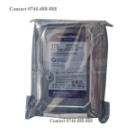 3.5 Inch 1TB (1 terabyte) Storage Capacity Western Digital WD Purple Surveillance Hard Drive Hard Disk