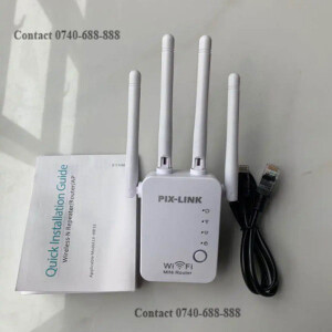 360 Degrees Wifi Coverage, 300mbps Pixlink Wifi Range Extender Amplifier