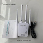 Wireless Isp Mode Support 300mbps Pixlink Wifi Range Extender Amplifier With 4 External Antennas