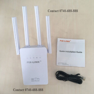 High Performance Antennas 300mbps Wireless Pixlink Wifi Range Extender WIFI Repeater