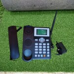 Three-Way Calling Gsm Fixed Wireless Huawei Landline GSM Desktop Phone- Black