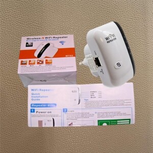 Home Office Indoor 300mbps Wireless-N Wi-Fi Range Extender Signal Repeater