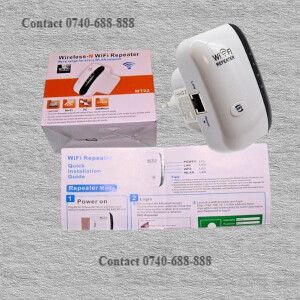 Plug and Play, Strong Signal Coverage 300Mbps WiFi Range Extender Repeater Wifi Signal Booster