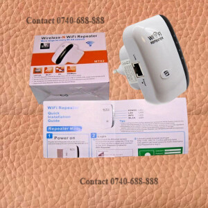 Smooth And Stable Connection Easy Set-Up 300Mbps WiFi Range Extender Repeater Wifi Signal Booster