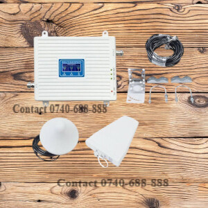 Tri Band, 900 1800 2100mhz 2G 3G 4G Mobile Cell Phone GSM  Network Signal Booster Amplifier Repeater