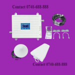 Omnidirectional Tri-Band 2G 3G 4G LTE Mobile Cell Phone GSM Network Signal Booster Amplifier Repeater