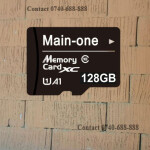 Fast Data Transfer Main-One 128GB Memory Card  With 120 MB/s Max Read Speed