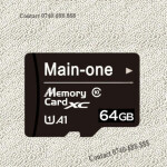 A1-rated cards SmartAndroid Phones Main-One 64GB Storage Capacity Memory Card Micro SD Card