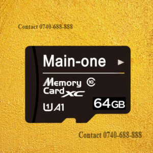 Built to perform , A1-rated cards Main-One 64GB Storage Capacity Memory Card Micro SD Card