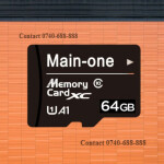 Faster Performance,Quality Brand Main-One 64GB Storage Capacity Memory Card Micro SD Card