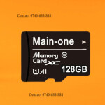 Durable Performance Main-One 128GB Storage Capacity Memory Card Micro SD Card