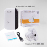 Easy to use 300Mbps Long Range Data Transmission Rate Wireless Repeater Wi-Fi Range Extender