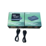 Windows, Android and MacOS Support 4K HDMI Video Capture Card With Audio-Black