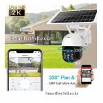 WIFI Solar Powered Outdoor PTZ Security CCTV Camera